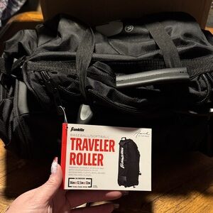 Franklin Black Traveler Duffel Bag